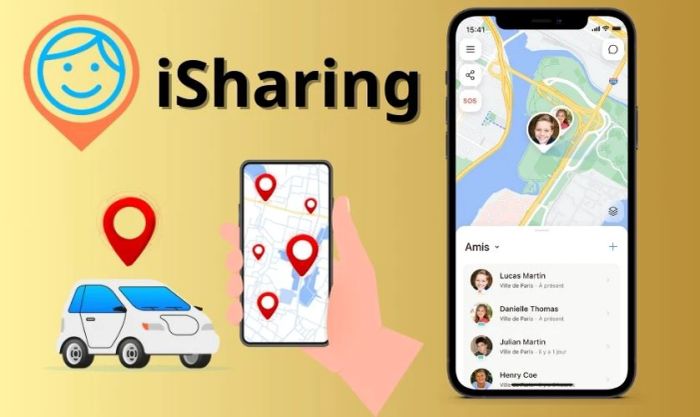 iSharing là một trong những ứng dụng định vị OPPO được ưa chuộng