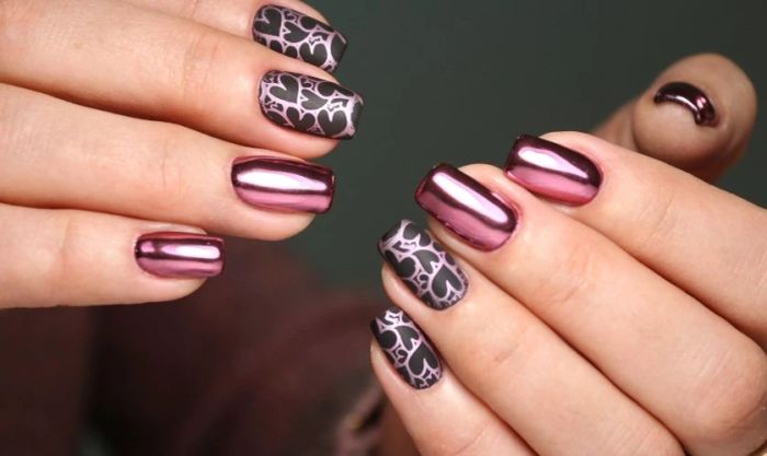 Mẫu nail tráng gương đẹp mắt và ấn tượng