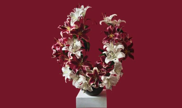 Mẫu cắm hoa ly ngày Tết 2025 sang trọng bậc nhất