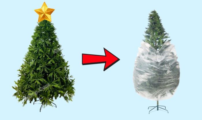 Thu dọn và lưu trữ đồ trang trí Giáng Sinh cho năm sau