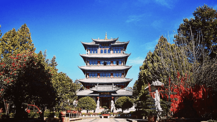 Wangu Tower embodies the essence of feng shui in Lệ Giang