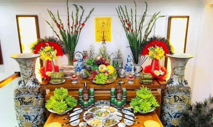 Ý nghĩa của việc trang trí bàn thờ ngày Tết