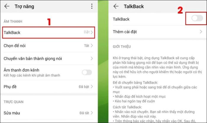 Hướng dẫn tắt tính năng quyền trợ năng trên OPPO thông qua cài đặt