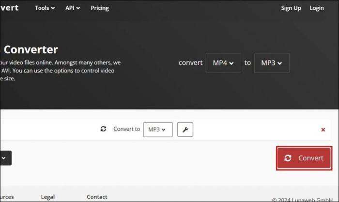 Sử dụng Cloudconvert để chuyển đổi MP4 sang MP3