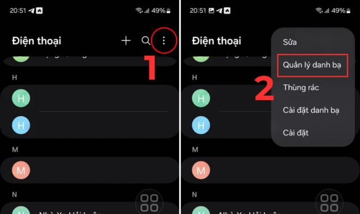 Chuyển danh bạ từ Android sang iPhone qua SIM