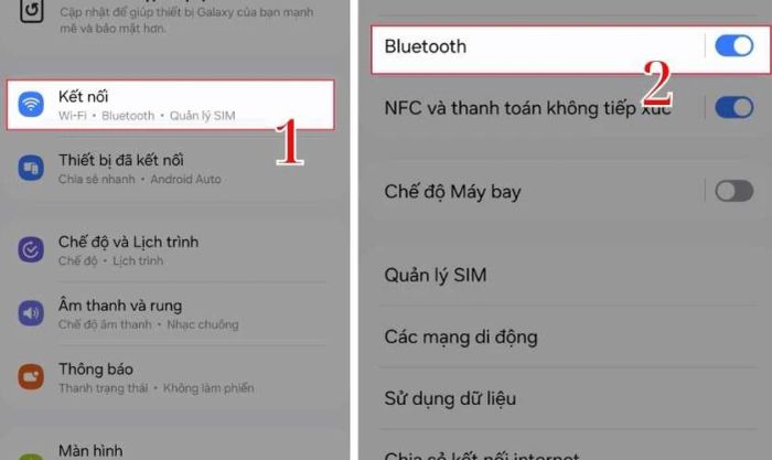 Hướng dẫn kết nối Bluetooth với ô tô, bước 3
