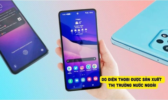 Điện thoại chưa được cập nhật phiên bản mới