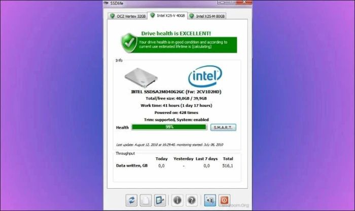Phần mềm SSD Life