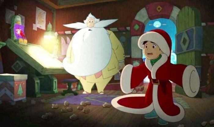 Ông già Noel thời trẻ trong phim hoạt hình
