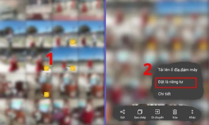 Hướng dẫn chi tiết cách chuyển ảnh, video và file vào chế độ riêng tư trên OPPO