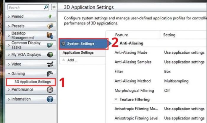 Hướng dẫn sử dụng card màn hình ATI/AMD Catalyst Control Panel