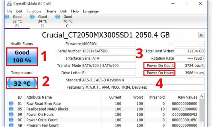 Cách kiểm tra tuổi thọ ổ cứng laptop Windows cũ