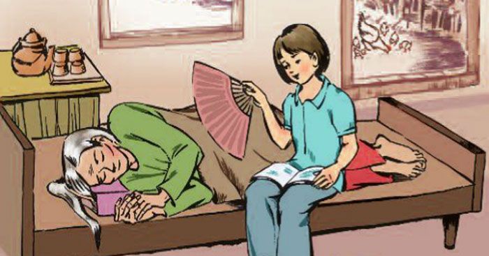 Những cảm xúc chân thành về người bà kính yêu