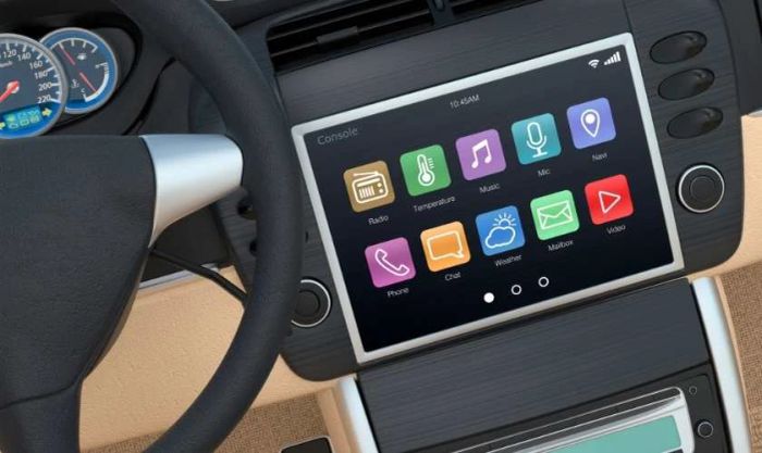 Màn hình giải trí đa năng khi kết nối Bluetooth với ô tô