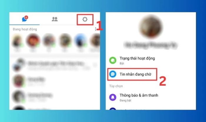 Hướng dẫn xem tin nhắn chờ trên Messenger Lite dành cho điện thoại