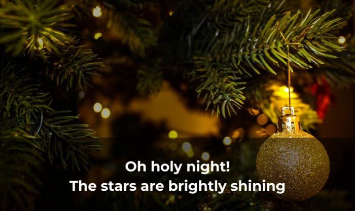 O Holy Night là một bài thánh ca Giáng sinh nổi tiếng và kinh điển