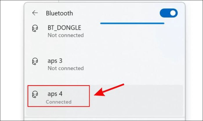 Hướng dẫn kết nối tai nghe Bluetooth với laptop