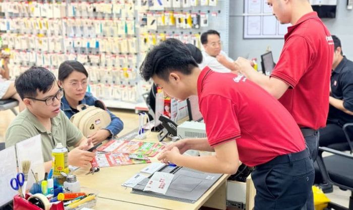 Kiểm tra ổ cứng laptop cũ tại Mytour