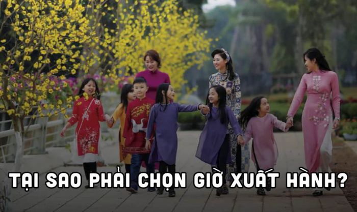 Tại sao cần chọn giờ xuất hành?