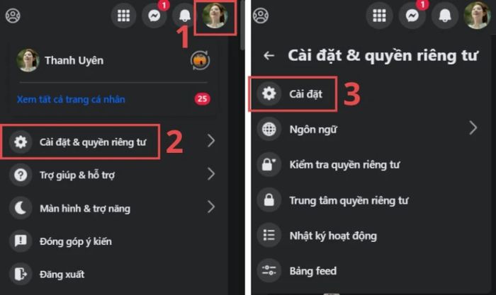 Kích hoạt chế độ tải video chất lượng cao trên Facebook bằng máy tính