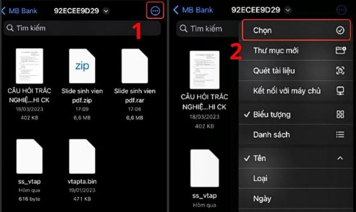 Hướng dẫn giải nén file ZIP trên điện thoại iOS