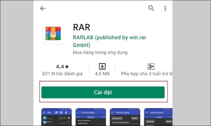 Hướng dẫn nén file ZIP trên Android