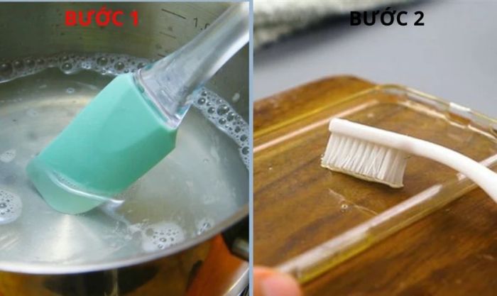 Làm trắng ốp lưng bị ố vàng bằng nước rửa chén