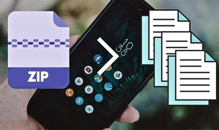 Lợi ích của việc giải nén file ZIP trên điện thoại là gì?