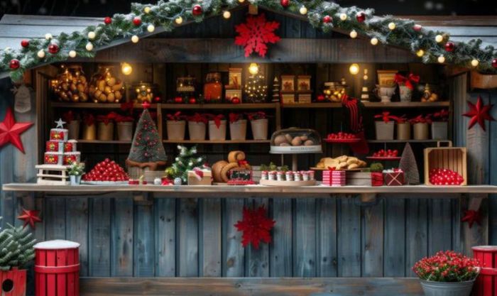 Hình nền chụp ảnh Giáng sinh đẹp mắt