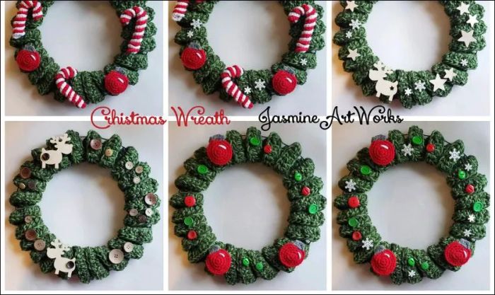 Mẫu vòng nguyệt quế đơn giản, nhưng vô cùng xinh xắn và dễ thương