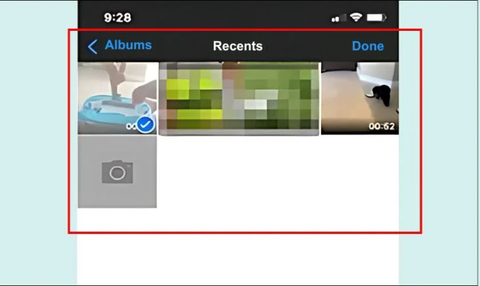 Nén video trên điện thoại với Video Compress - bước 2