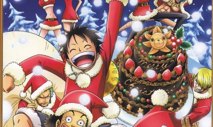 Hình nền Giáng sinh Anime One Piece ấn tượng