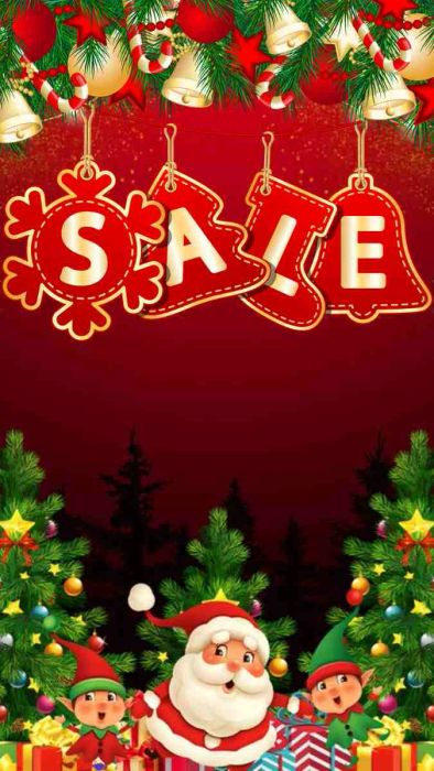 Những mẫu ảnh sale Giáng sinh được thiết kế chuyên nghiệp