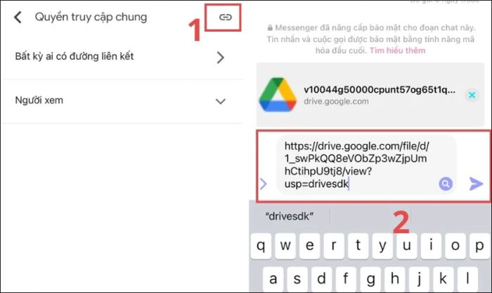 Chia sẻ liên kết video