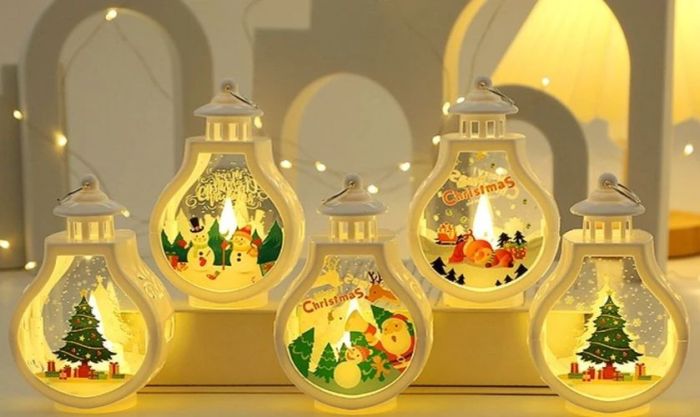 Sử dụng đèn LED sáng tạo để trang trí Noel tại trường mầm non