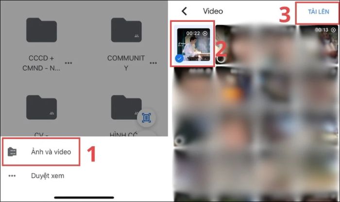 Tải video lên với chất lượng cao