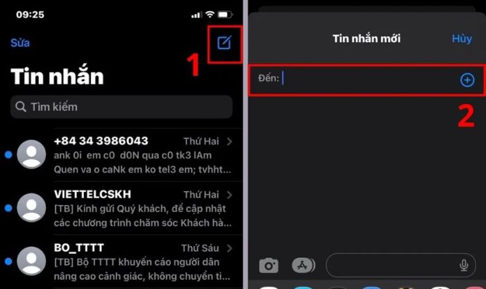 Hướng dẫn chuyển ảnh qua iMessage hoặc SMS