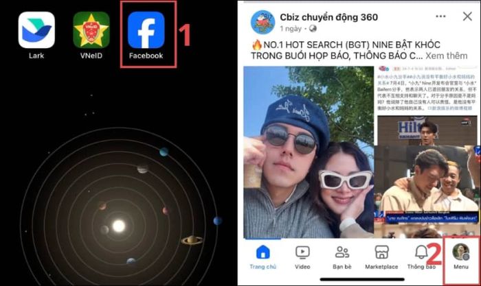 Kích hoạt chế độ tải video chất lượng cao trên Facebook bằng điện thoại