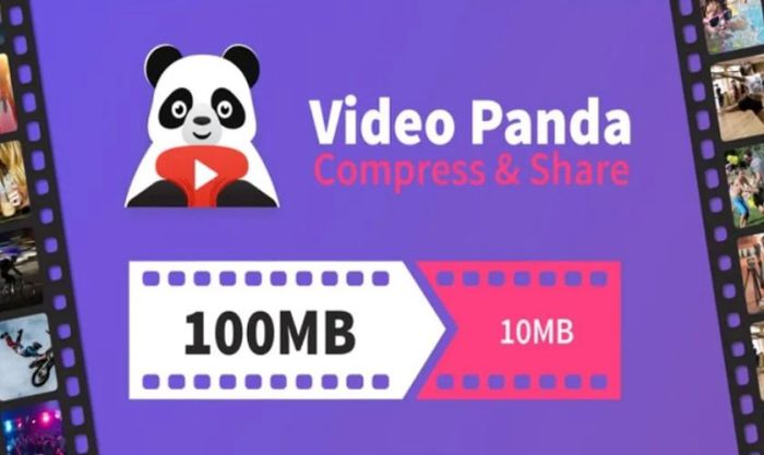 Nén video trên điện thoại sử dụng Panda Video Compressor