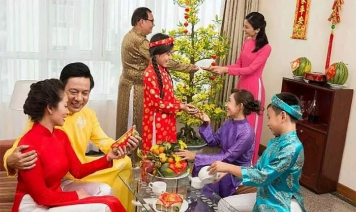 Mùng 1 Tết, đừng quên lì xì đầu năm để mang lại may mắn