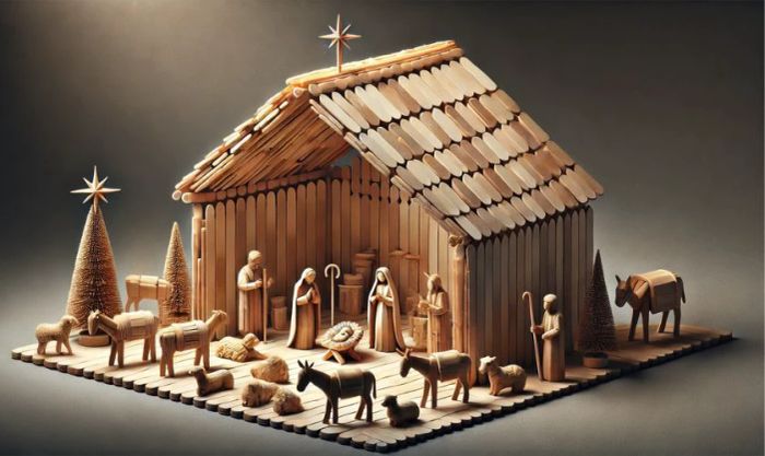 Hang đá từ que kem