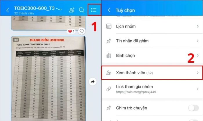 Tìm lại bạn bè thông qua các nhóm chung mà bạn tham gia