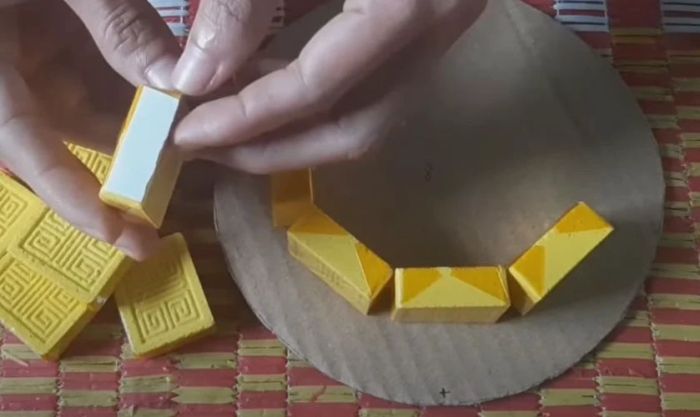 Hướng dẫn chi tiết cách làm tháp bánh in ngày Tết