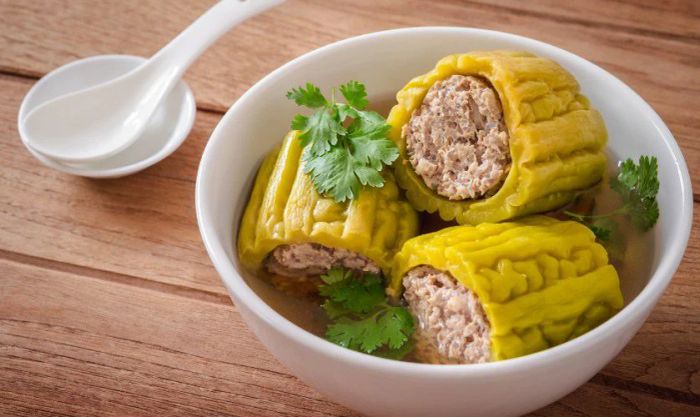 Canh khổ qua được nhiều gia đình Việt yêu thích vì ý nghĩa đặc biệt của nó