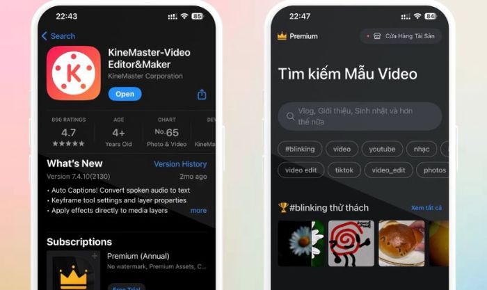 KineMaster - Ứng dụng tạo video từ ảnh và âm thanh hàng đầu