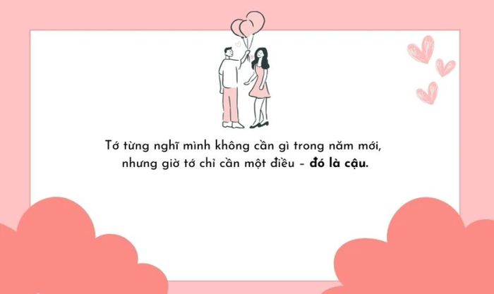 Những lời chúc Tết crush lãng mạn, khiến crush tan chảy