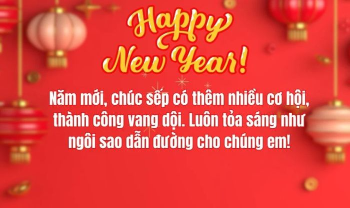 Lời chúc Tết sếp nữ ấn tượng và đầy ý nghĩa cho năm mới