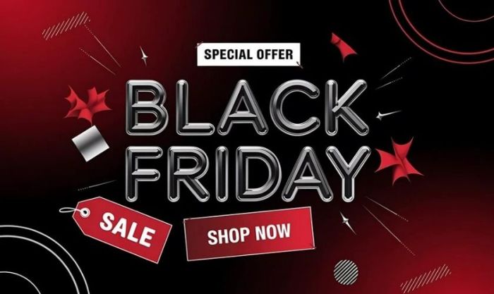 Thiết kế quảng cáo Black Friday chuyên nghiệp và ấn tượng