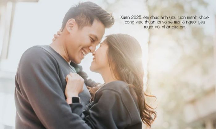 Những lời chúc Tết dành cho người yêu nam đầy lãng mạn