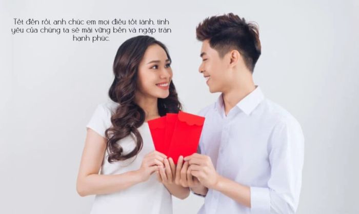 Những lời chúc Tết dành cho người yêu nữ ngọt ngào